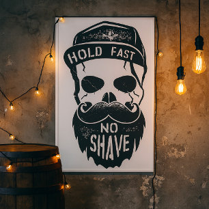 Håll fast - ingen smak poster