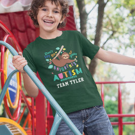 Håll fast vid medvetenheten om din unika autism t shirt