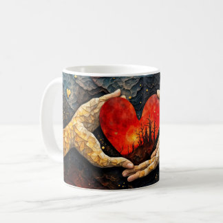 Håll fast vid mitt hjärta kaffemugg