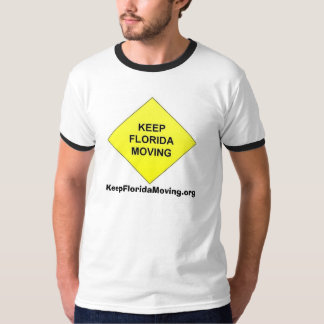 Håll Florida den röra diamanten för att trafikera Tee Shirt
