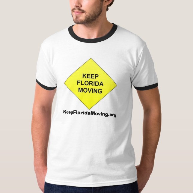 Håll Florida den röra diamanten för att trafikera Tee Shirt (Framsida)