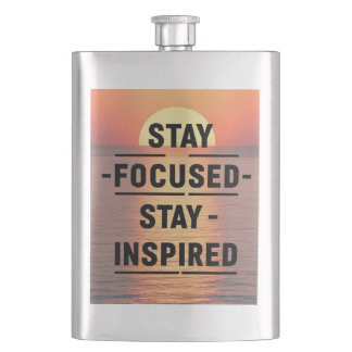 Håll fokus Håll dig inspirerad Fickplunta