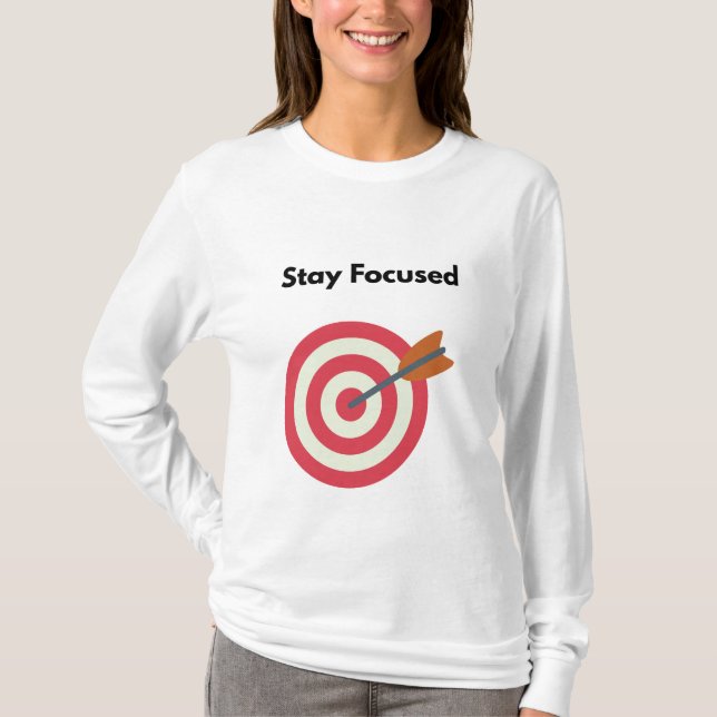 Håll fokus på rörelse T-Shirt (Framsida)