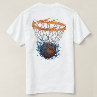 Håll Fokus Pushar Basket Motivation T Shirt