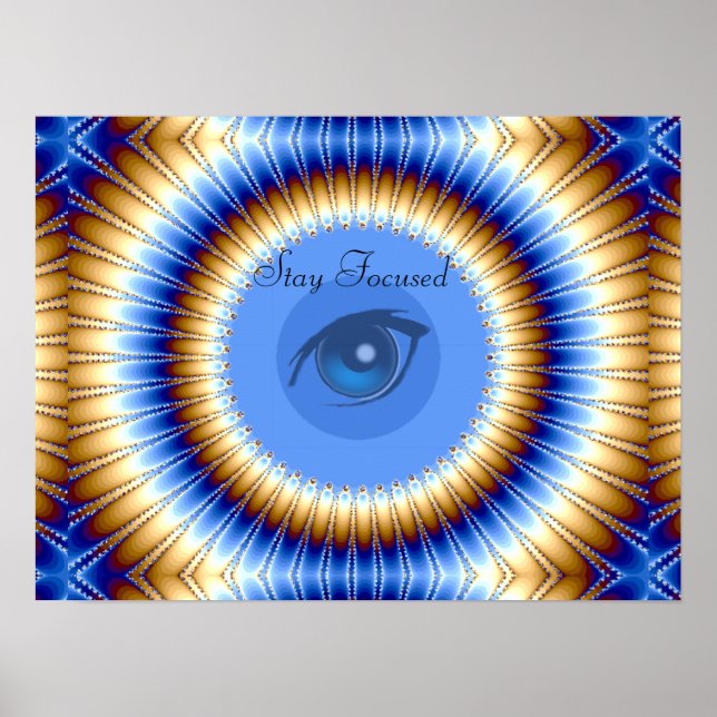 Håll fokus,Vision och drömmar_ Poster (Framsidan)