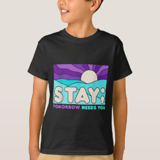 Håll förebyggande medvetenhet om psykisk hälsa stö t shirt