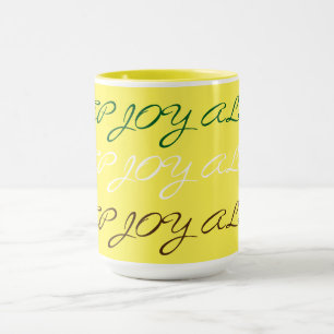 HÅLL GLÄDJE VID LIV MUG MUGG