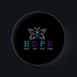 Håll hoppet om Semiolon Gift Suicide Prevention Aw Knapp<br><div class="desc">Håll hoppet om att Semiolon Gift Suicide Prevention Awareness</div>