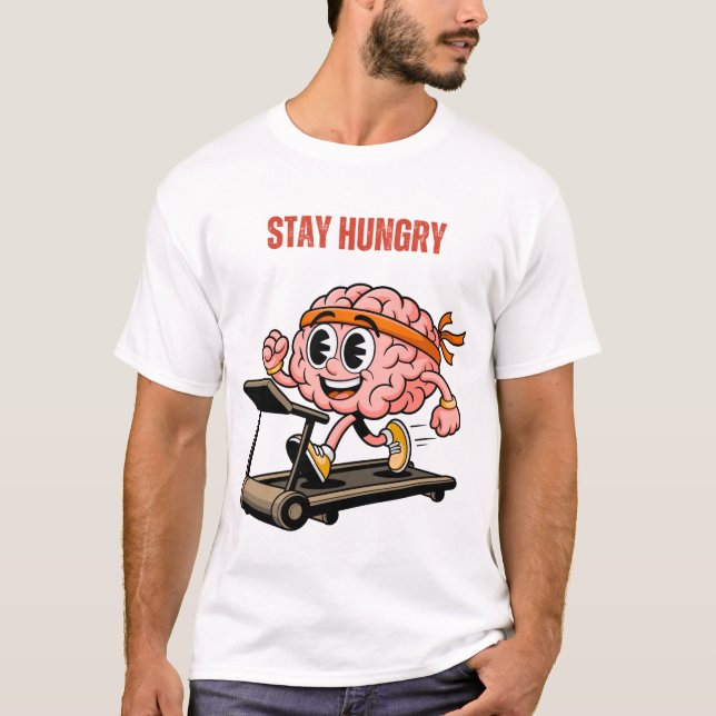 Håll Hungern Vid Liv T Shirt (Framsida)