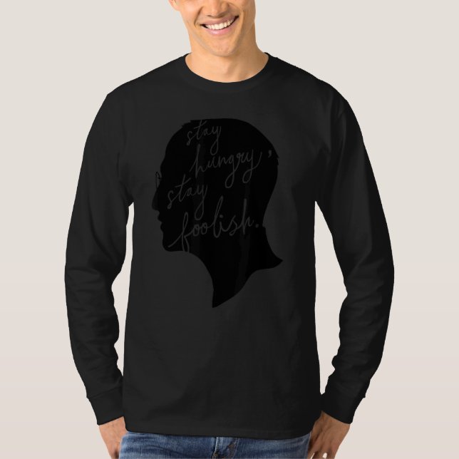 Håll Hungrig motivation och håll dig borta från di T Shirt (Framsida)