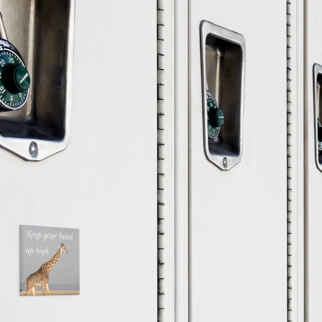 Håll huvudet högt magnet (In Situ (Locker))