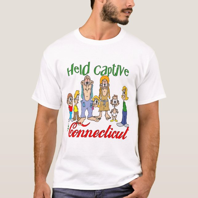 Håll i Captive i Connecticut Tee (Framsida)