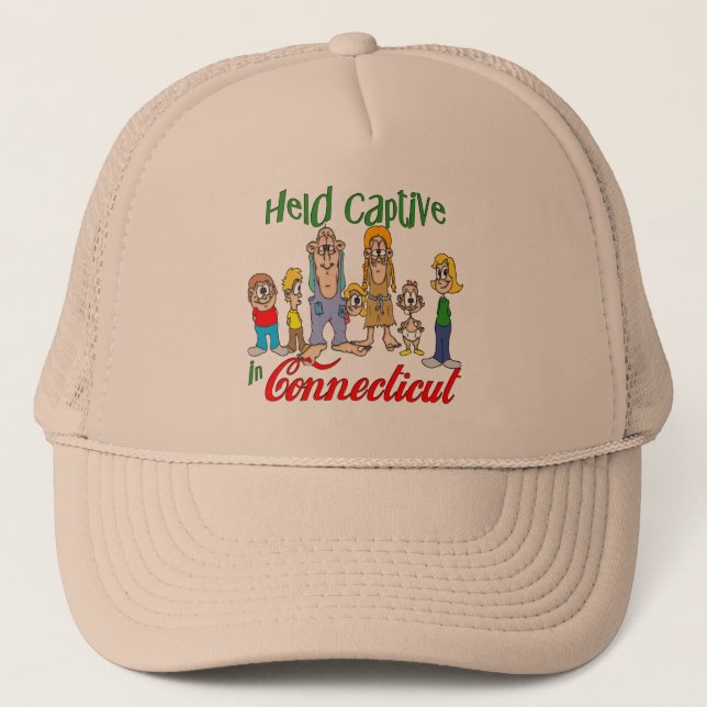 Håll i Captive i Connecticut Truckerkeps (Framsida)