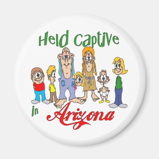 Håll i fångenskap i Arizona Magnet (Framsidan)