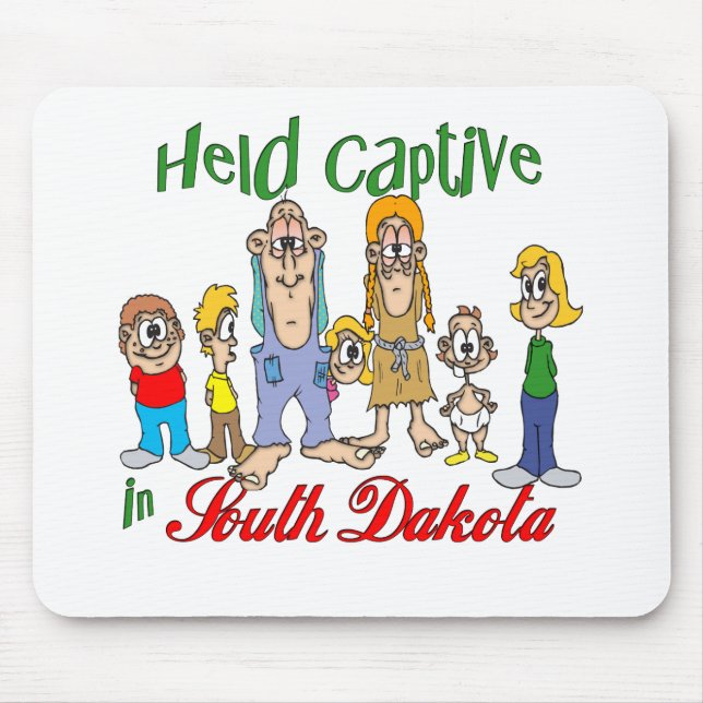 Håll i fångenskap i South Dakota Musmatta (Framsidan)