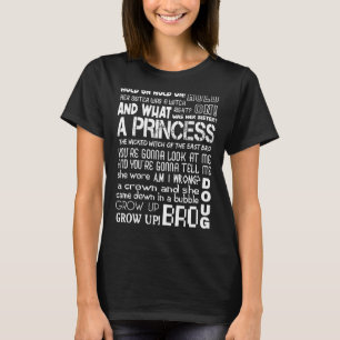 Håll i henne och håll henne stilla. t shirt