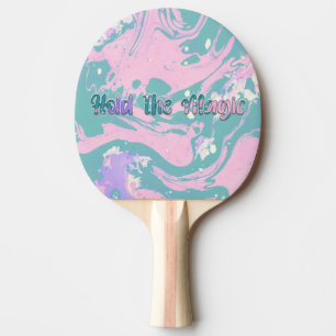 Håll i magin pingisracket