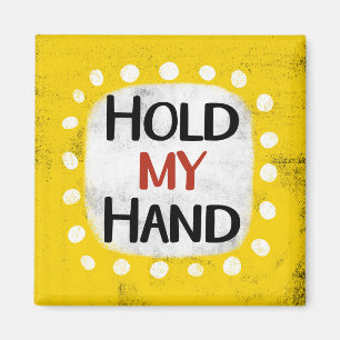 Håll i mitt handkylskåp magnet