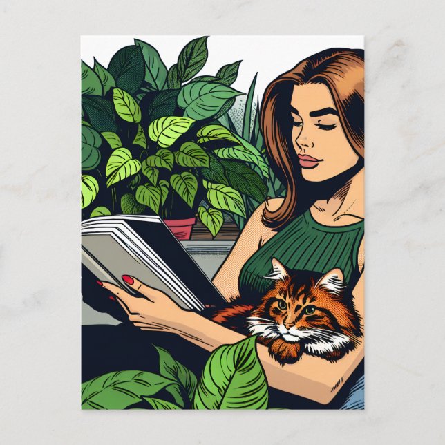 Håll i Touch | Kemisk läsning Vykort (Framsida)