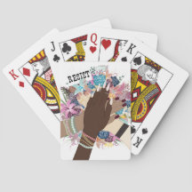 Håll ihop - Blommigt feministisk aktivism konst