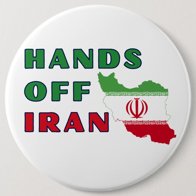 Håll Iran ifred Knapp (Framsida)