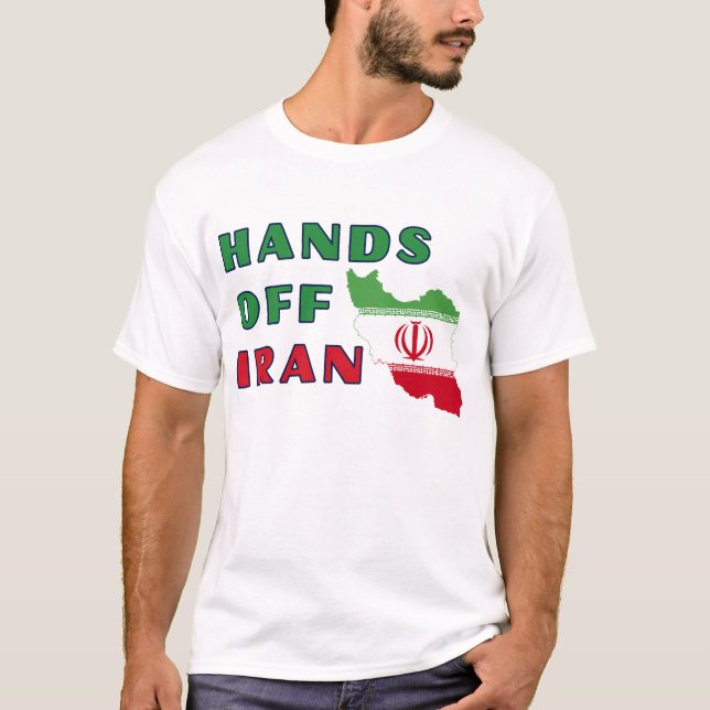 Håll Iran ifred T Shirt (Framsida)