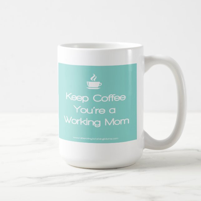 Håll kaffe som du är en funktionsduglig mamma - kaffemugg (Höger)