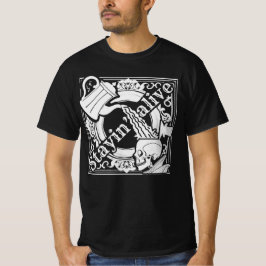 Häll kaffet i vitt! t shirt