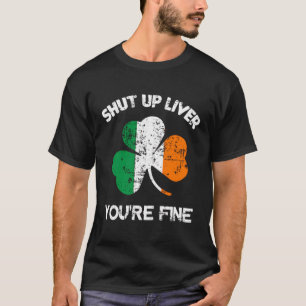 Håll käften, du är Bra Långärmad St Patrick's T Shirt