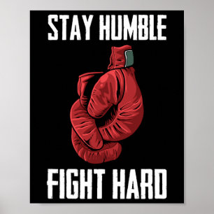 Håll käften - Handskar - Boxer Poster