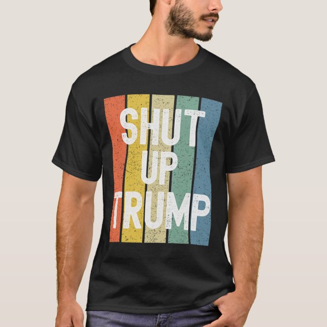 Håll käften! Joe Biden Presidentdebatt T Shirt (Framsida)