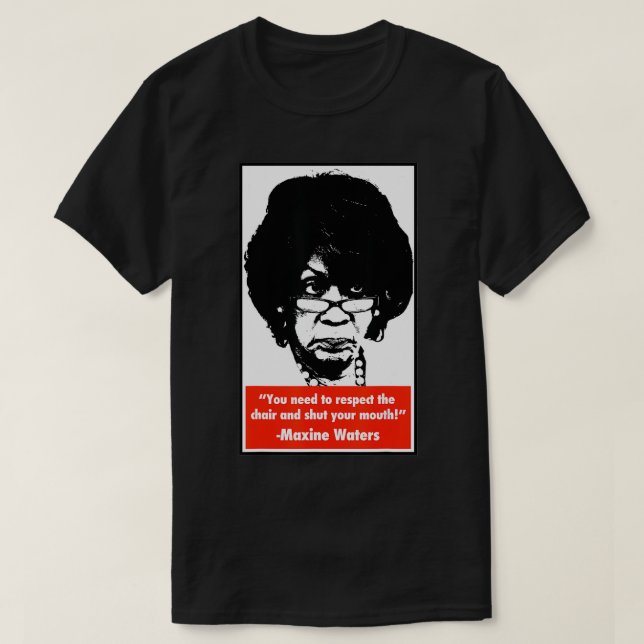 Håll käften - Maxine Vatten T Shirt (Design framsida)