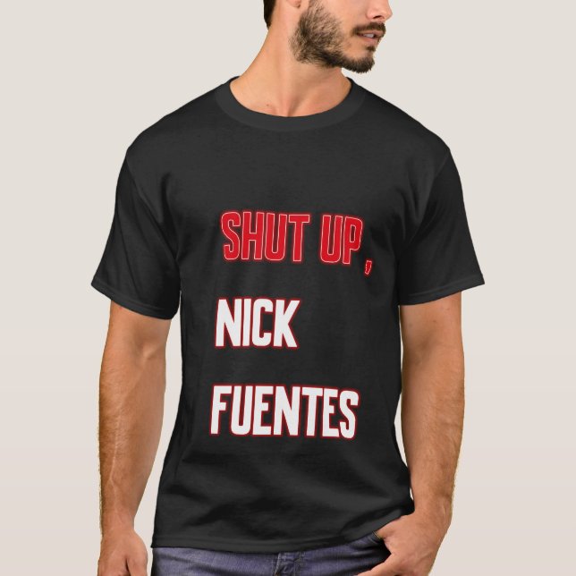 håll käften nick fuentes t shirt (Framsida)