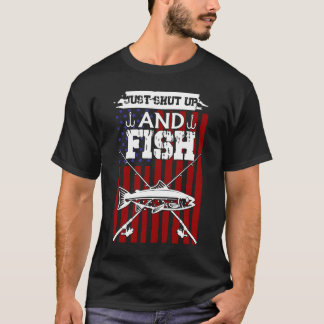 Håll käften och fiska.. t shirt