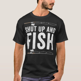 Håll käften och fisken, fiskare t shirt