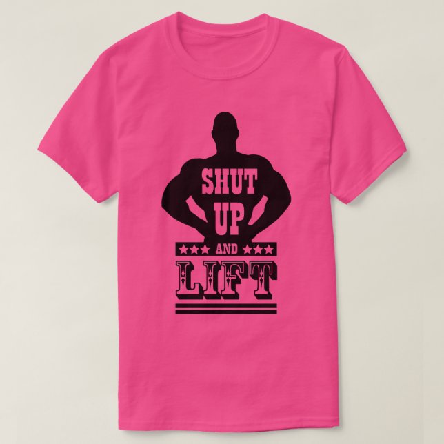 Håll käften och hiss t shirt (Design framsida)