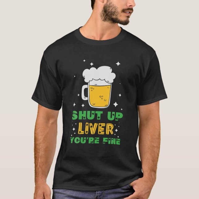 Håll käften om Brans St patricks day T Shirt (Framsida)