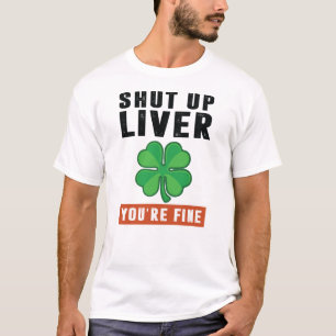 Håll käften om levern t shirt