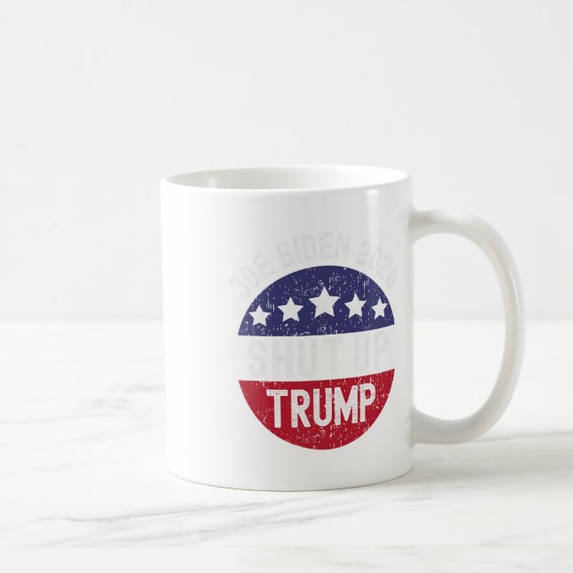 Håll käften om presidentdebatten Pro Joe Biden De Kaffemugg (Höger)
