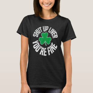 Håll käften om St patricks day Bra T Shirt