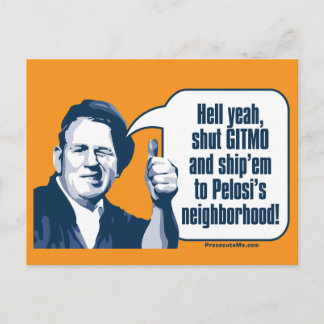 Håll käften - Sarcastic Workman Vykort