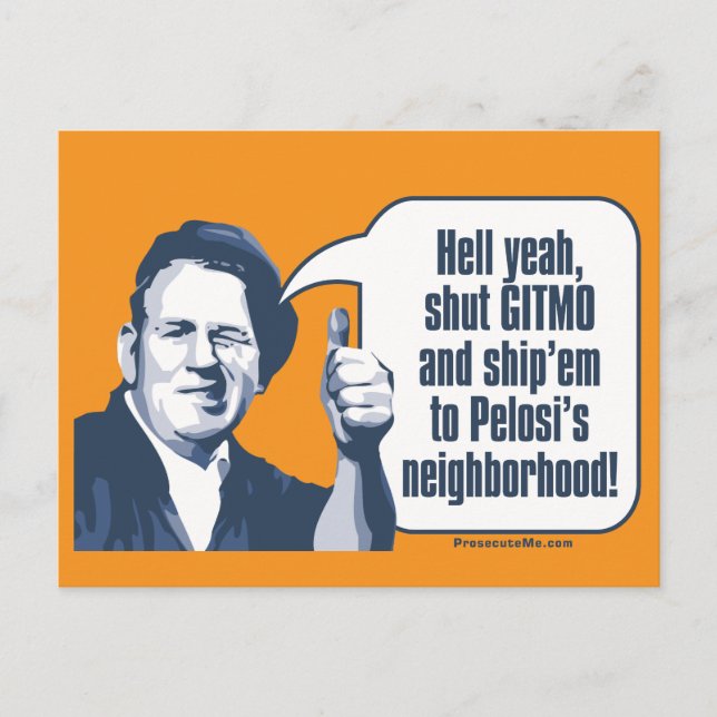 Håll käften - Sarcastic Workman Vykort (Framsida)