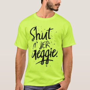 Håll käften Yer Geggie Glasweian Glasgow T-shirt