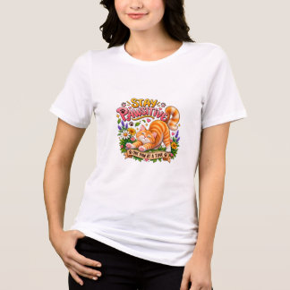 Håll Katten Positiv T-Shirt |