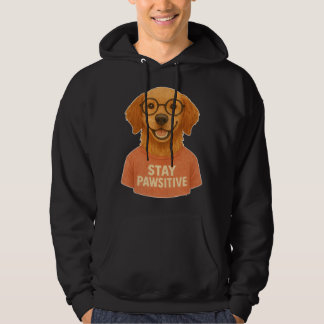 Håll klorna positiva hoodie