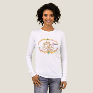 Håll Kreativa Guld Linje Art Bella+Canvas Tri-Blen T Shirt