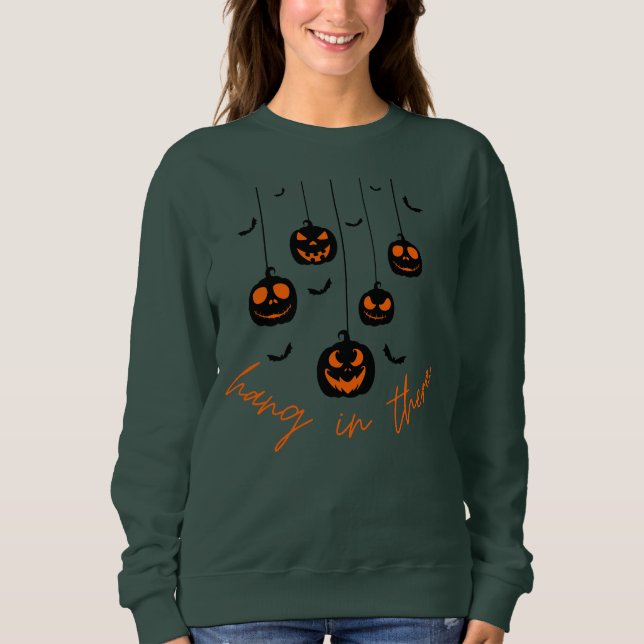 Håll kvar där Coolan Halloween Design Design T Shirt (Framsida)