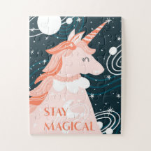 Håll kvar Magic Unicorn Design Jigszle Puzzle