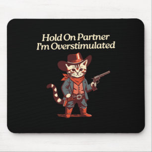 Håll kvar på partner I är överstimulerad Western k Musmatta