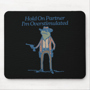 Håll kvar på partner-Im-överstimulerad Cowboygrov  Musmatta